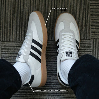 REAL - Supportive Walking Shoes, White